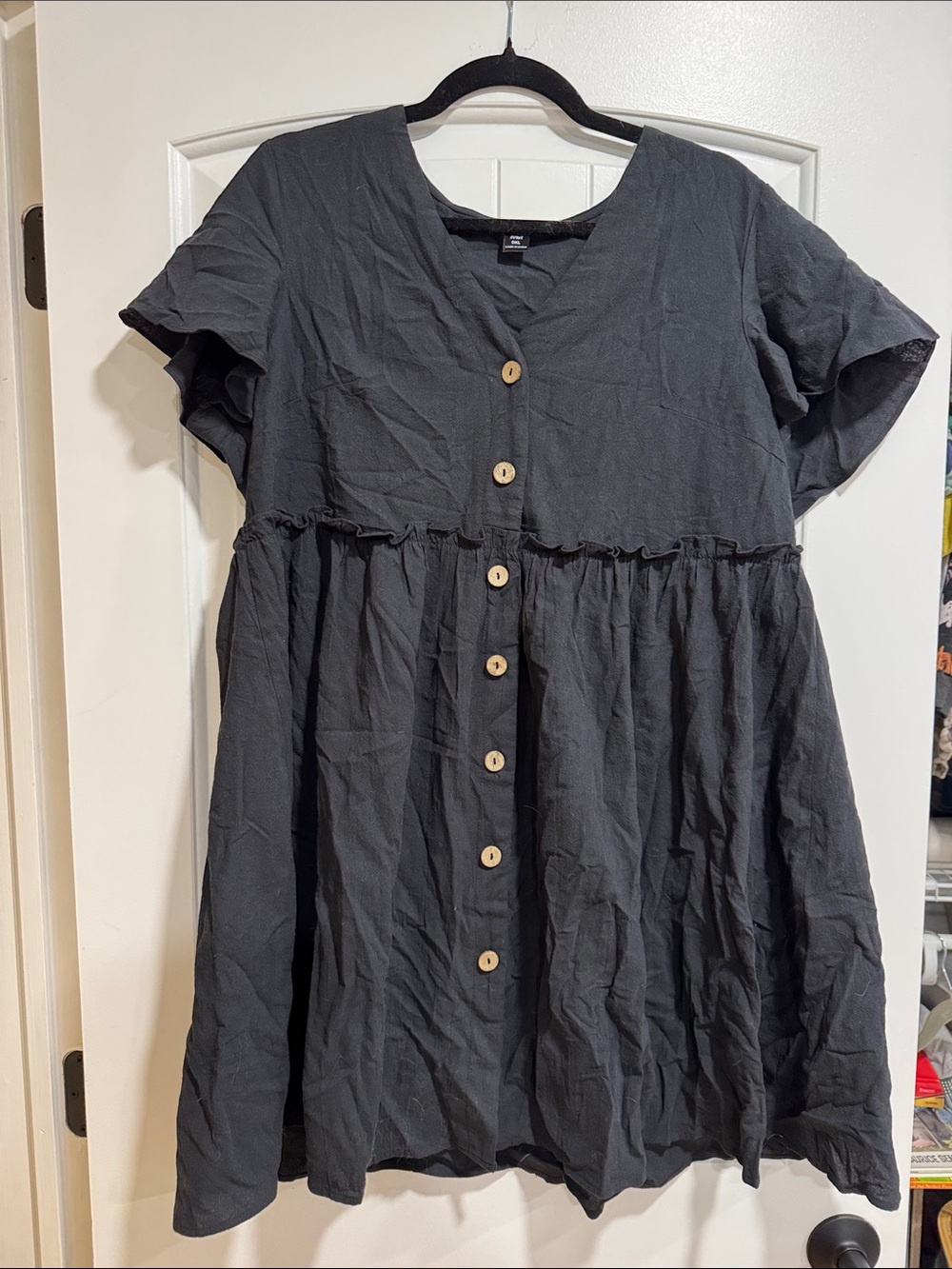 SHEIN Black Curve 0XL Dress